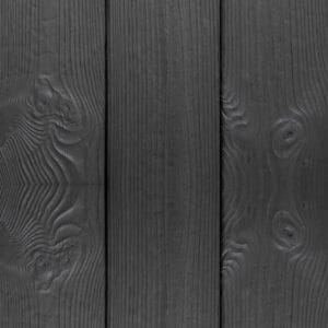 Deska elewacyjna opalana Accoya 22x145 (1m2) profil PAR, DARK GREY