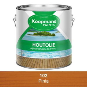 Olej do drewna HOUTOLIE 102 pinia 5L KOOPMANS