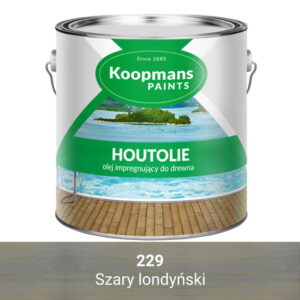Olej do drewna HOUTOLIE 229 Szary Londyński 5L KOOPMANS