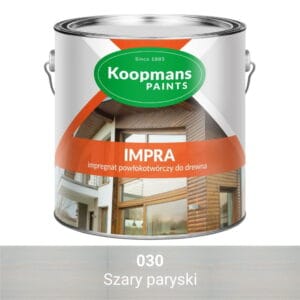 Impregnat do drewna IMPRA 030 Szary Paryski 2,5L KOOPMANS