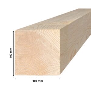 Kantówka KVH 100x100 (6,5m) C24 NSi