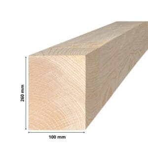 Kantówka KVH 100x260 (13m) C24 NSi